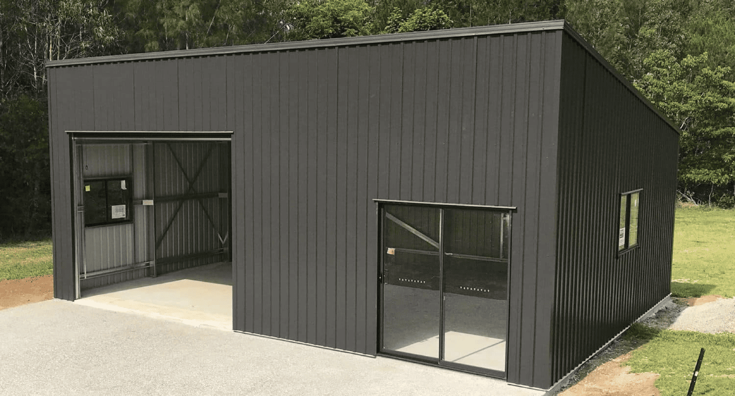 Skillion Roof Garages in Australia