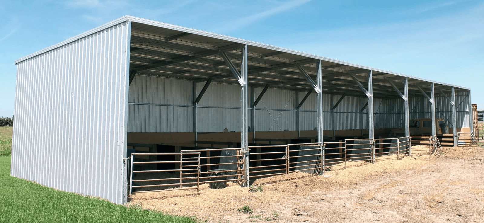 Open Front Farm Sheds in Australia