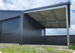 Shed additional extras and awnings for outdoor use