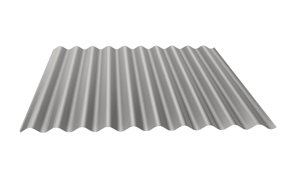 Corrugated steel shed roofing in Australia