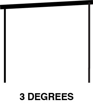 Roof Pitch Shed 3 degrees – Totalspan Australia