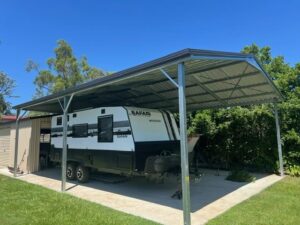4. Caravan and Boat Shelter - 10L x 8W x 3.4H