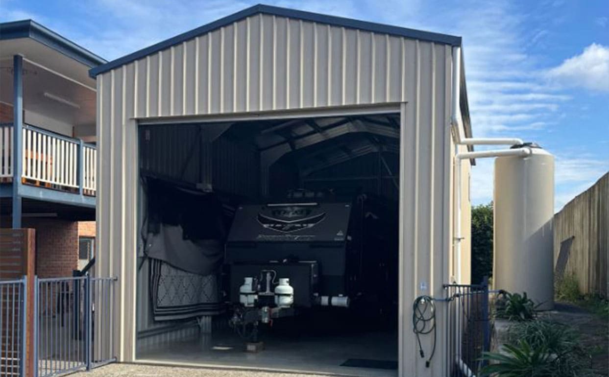 Custom Caravan Garage