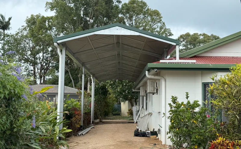 20. Carport - 18L x 4W x 3.8H