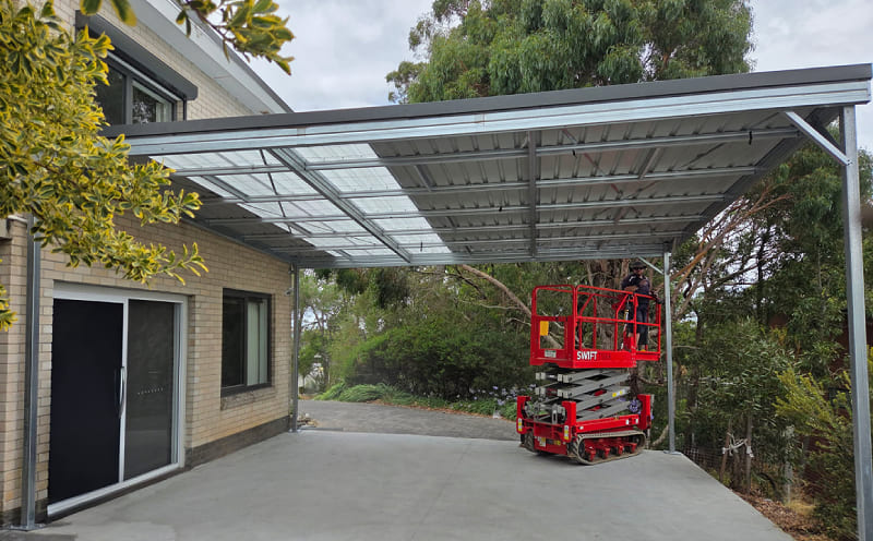23. Carport - 6.8L x 6W x 3.6H