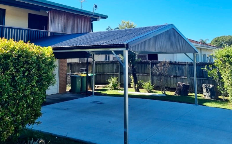 16. Carport - 6L x 5.7W x 2.5H