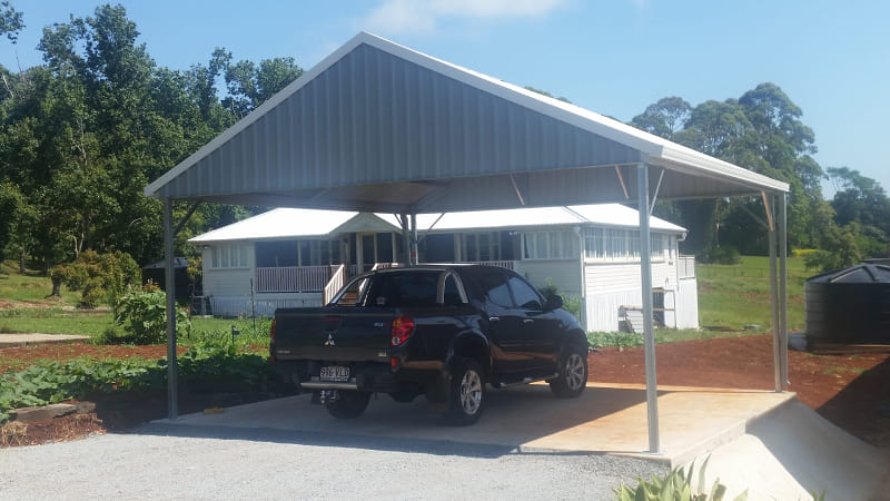 4. Carport - 6L x 6W x 3H