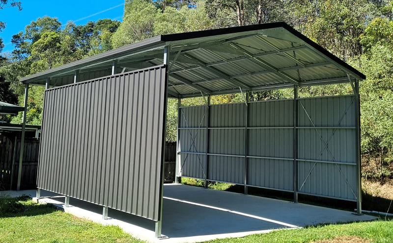 13. Carport - 8L x 6W x 3.4H