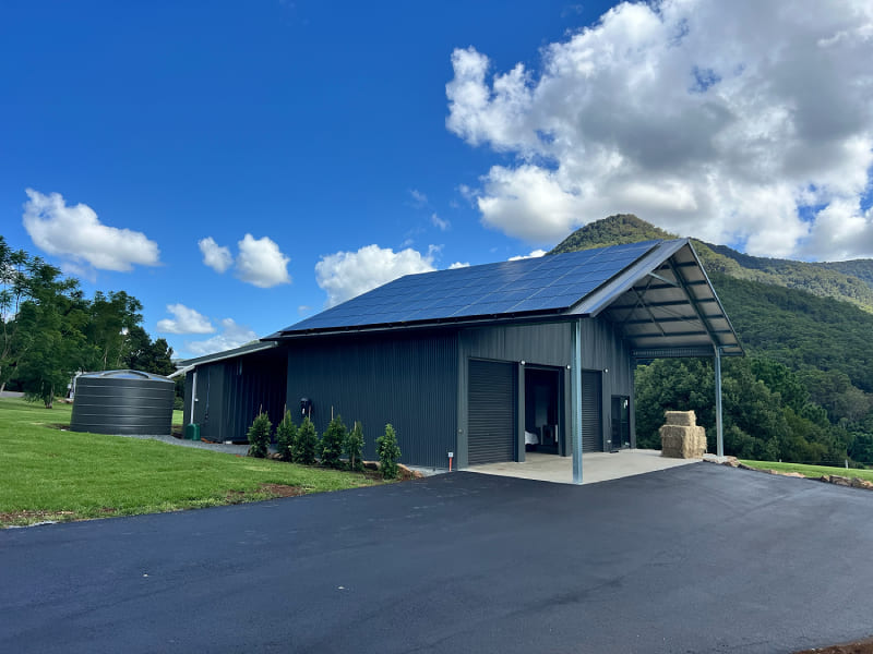 18. Custom Designed Sheds - 10.5L x 12W x 3.6H + 3.5m