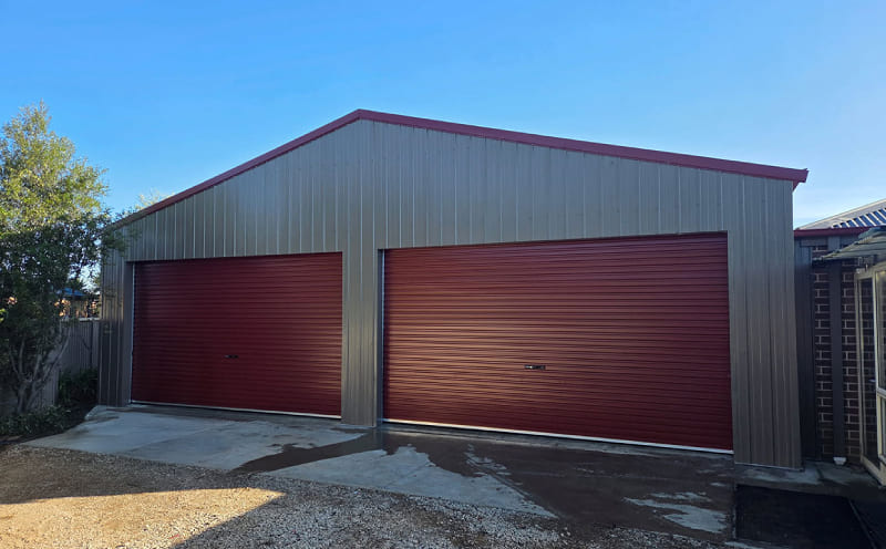 34. Double Garages - 11L x 10.8W x 3.1H