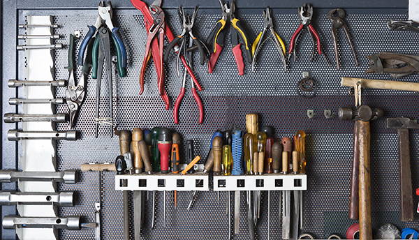Install a Pegboard