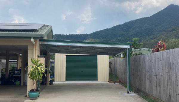 Skillion (or Flat) Carport