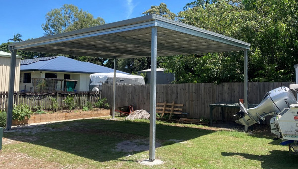 Skillion (or Flat) Carport