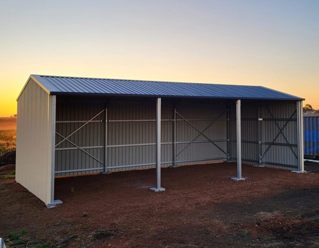 14. Open Front Farm Sheds - 12L x 6W x 3.6H
