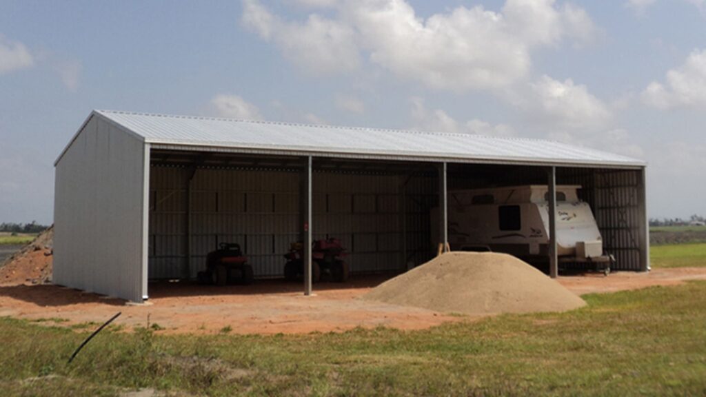 8. Open Front Farm Sheds - 16L x 7W x 3.0H