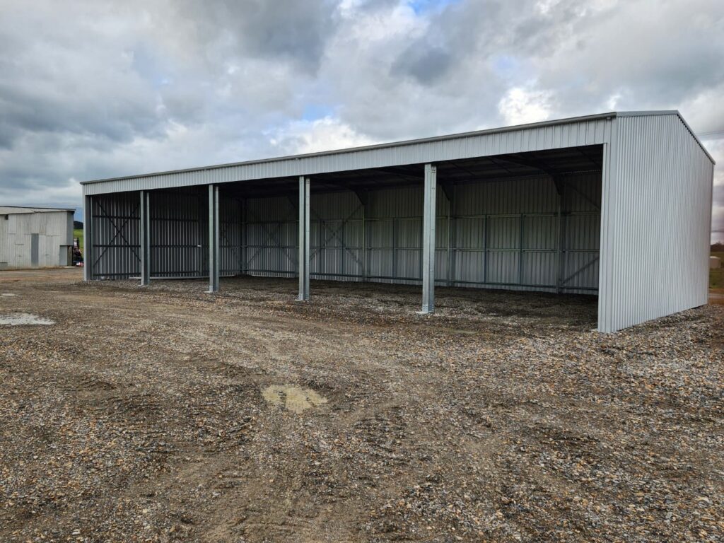 2. Open Front Farm Sheds - 25L x 10W x 4.8H