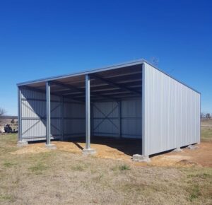 13. Open Front Farm Sheds - 9L x 6W x 3H