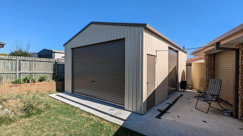 9. Single Garages - 6.5L x 3.5W x 2.4H