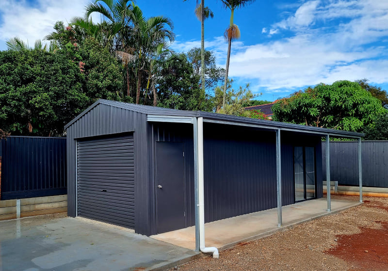 1. Single Garages - 9L x 4W x 2.7H