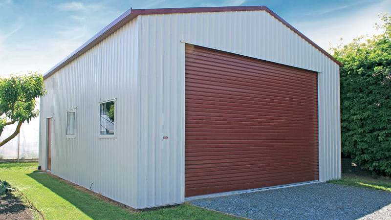 3. Single Garages - 9L x 6W x 3.6H
