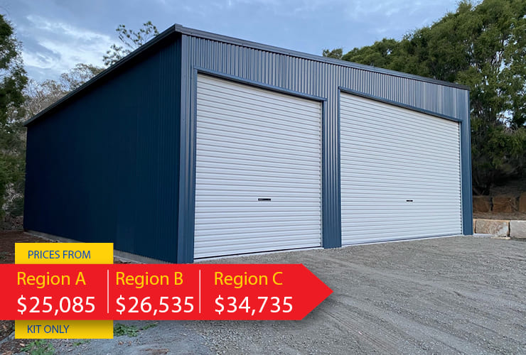 SKILLION ROOF GARAGE