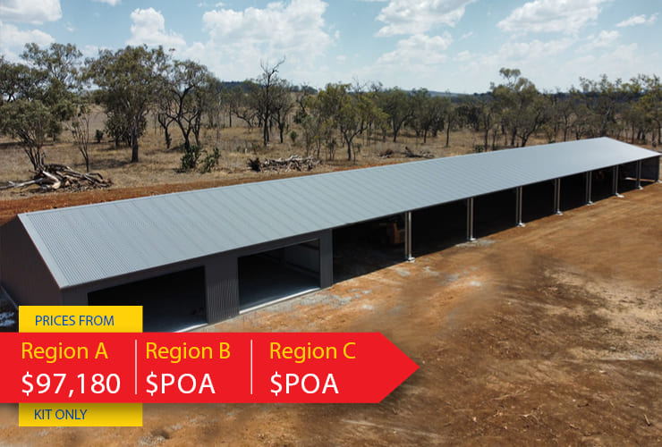 OPEN FRONT FARM SHED