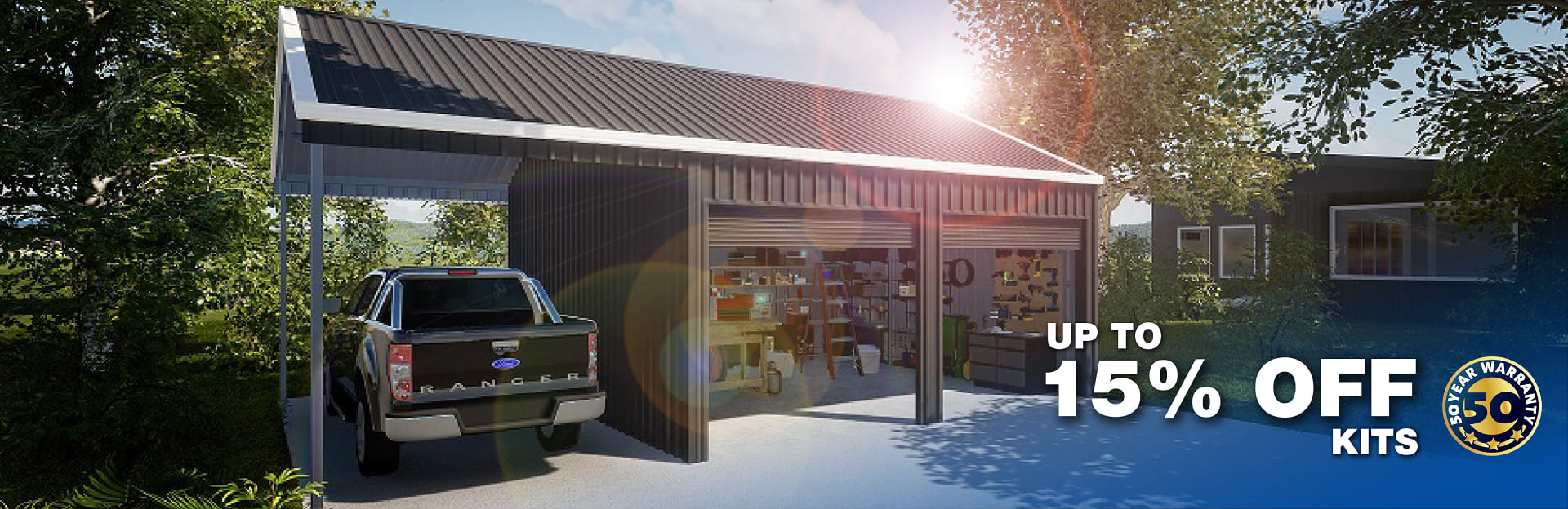 Australian made steel shed by Totalspan