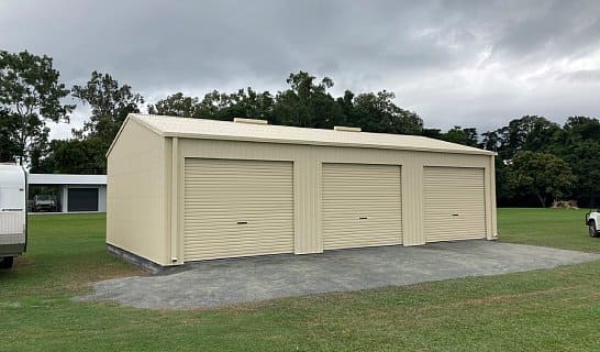 riple garage shed sizes for Australian homes